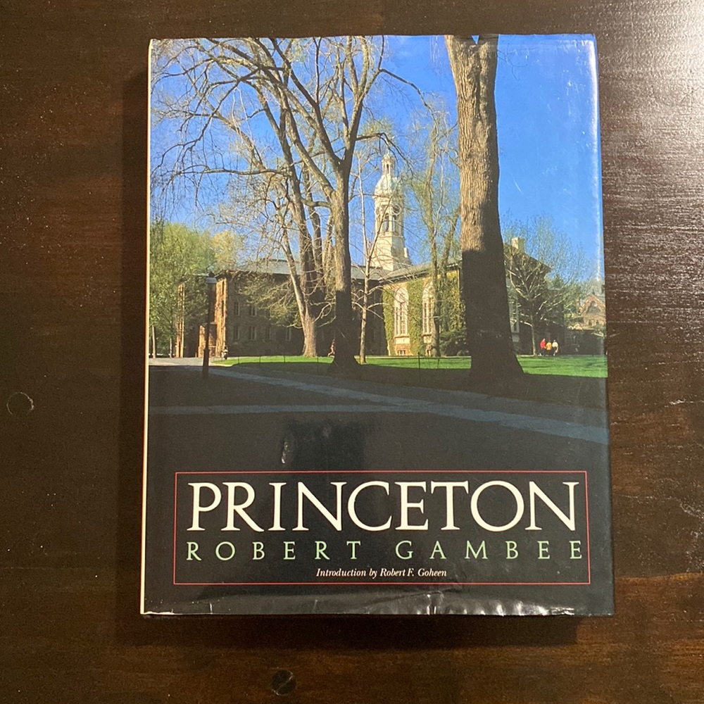 Princeton coffee table book